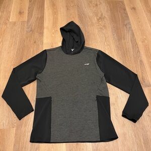 Altra Running Men’s Hoodie Pullover CD Polyester Pocket Thumb Holes Size Large